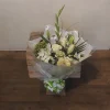Perfectly classic green & White bouquet halifax delivery