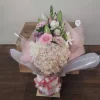 Pretty in pink bouquet of flowers