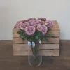 lifelike flower arrangement vintage