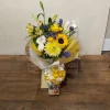 Bouquet of flowers with free chocolates