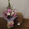Bouquet of flowers with free gift chocolates