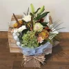 Autumn Blush bouquet in water free delivery Barkisland