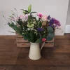 Cream Jug of Flowers free delivery