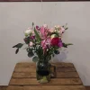 A Mason Jar of Fresh Flowers Huddersfield delivery