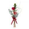 A little Kiss - a single red rose in bud vase