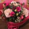 Cherry Blossom - hand tied bouquet in water