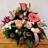 Pot of Happiness - fresh flower arrangement in a ceramic pot