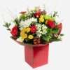 Santa baby hand tied bouquet in water