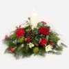 Yuletide Glow Christmas candle arrangement