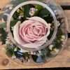 Endless Love - single pink rose in a vase