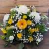 Sunlit Meadow posy arrangement in oasis