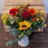 Autumn Country Kitchen surprise flowers in a cream jug
