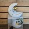 Moon Oil Burner in White