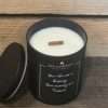 Memorial Candle - wood wick