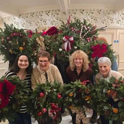 Xmas Wreath Making at Cooper Kitchen